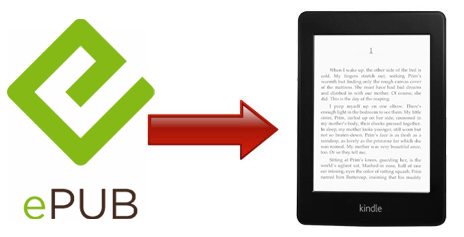 kindle app epub